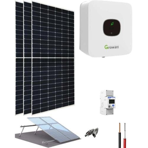 Kit Autoconsumo Directo 1000W 5400Wh/día Growatt